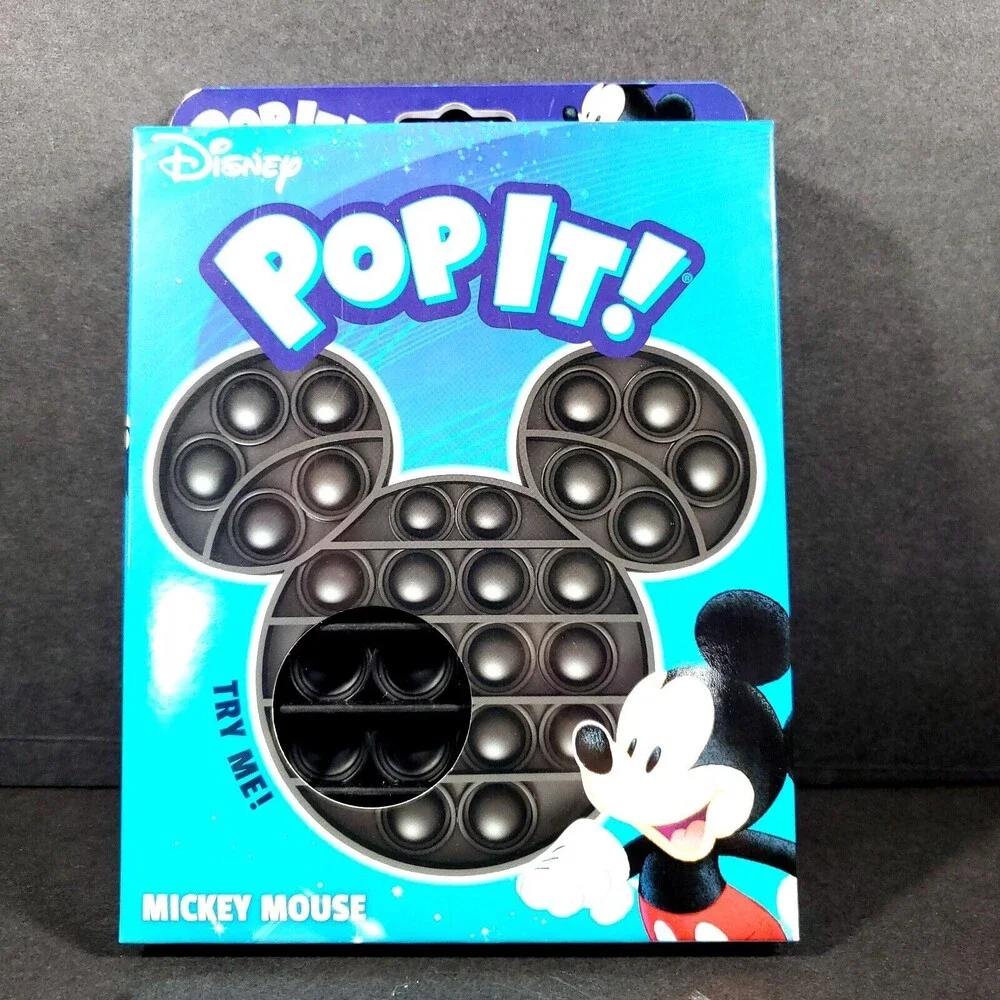 New in Package Disney Mickey Mouse Pop It! Bubble Popping Sensory Game